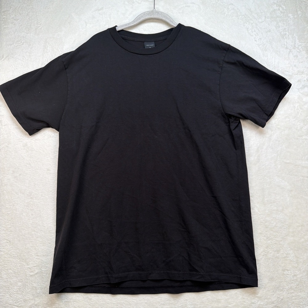 John Elliott Men's T Shirt Crewneck Short Sleeve Black Size 3 Large Minimal A2